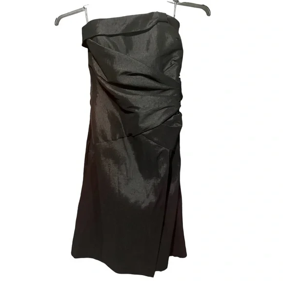 jessica mcclintock black cocktail dress 80's Jessica Mcclintock for Gunne Sax, Black, Strapless Dress (size 2)